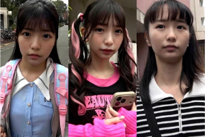 美少女3名